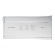 Панель морозильного ящика холодильника Bosch, Siemens 43х20,5см нижняя, 664381