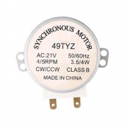 Мотор вращения поддона СВЧ 49TYZ, Д050