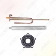 Комплект ТЭН  Ariston  RCF 1500W, RECO, медь, D48мм, М6, 220V  + прокладка  + анод, R184280K4