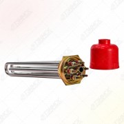 БЛОК-ТЭН RDT, 4500W(1500х3), нерж, G2". , L262мм, 220/380V (68645), 69645