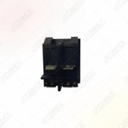 НАБОР 5 шт Выключатель одноклавишный 26*31мм, 16А, 250V, для Thermex, 2 положения, с сигнальной лампой, KM66449
