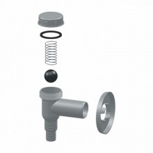 НАБОР 2 шт Обратный клапан для стиральных машин LG, Samsung, Ariston, Bosch, KM92135
