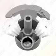 НАБОР 2 шт Редуктор с пластиковым штоком и двумя шестернями, 11 зубцов для Bosch, Siemens, KMh1035