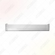 НАБОР 2 шт Полка холодильника, Минск, Атлант, 480х110х30мм, прозрачная, средняя (МКАУ.697484.035, MKAY697484035), KM769748403500