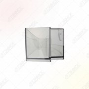 НАБОР 2 шт Полка холодильника, Минск, Атлант, 480х110х30мм, прозрачная, средняя (МКАУ.697484.035, MKAY697484035), KM769748403500