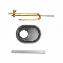 Комплект ТЭН 1,5 кВт (1500 Вт) RCA для водонагревателя Ariston + прокладка + анод, 816644F2