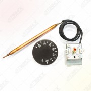 НАБОР 2 шт Термостат для электрических котлов Ariston, Electrolux, 30-85°C с ручкой, KM100341