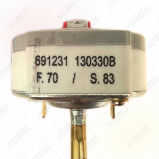 Термостат стержневой TBS 16A, 70-85°С/термозащита на 85°С, 450мм, 250V, Ariston, 100383
