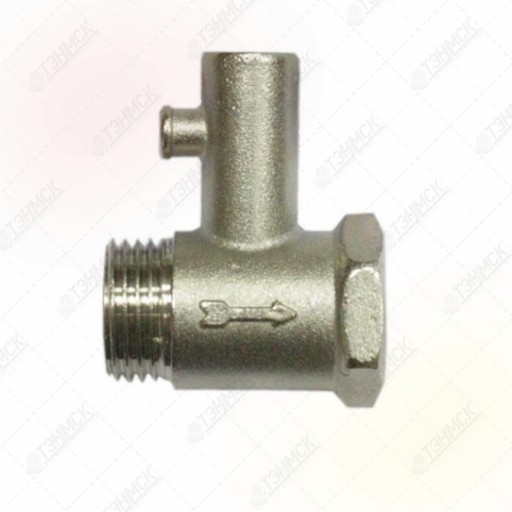 Клапан предохранительный 1/2", 8 бар (0,8 МПа), без курка, Ariston, 100509