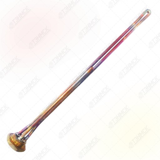 ТЭН радиаторный 3000W, TW, медь, D42, клеммы под стержневой термостат, G1 1/4", L280мм, 220V, 3400071