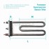 ТЭН 2000W TW L203мм R11+ M150 K2 прямой отверстие под датчик 220V(HTR012BO) для Bosch Siemens 3406115 ТЭН 2000W TW L203мм R11+ M150 K2 прямой отверстие под датчик 220V(HTR012BO) для Bosch Siemens 3406115