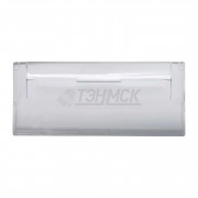 Панель ящика морозильника Indesit, 455x190мм, прозрачная, нижняя (C00285997, 285997, 256495, 482000049208), C00256495