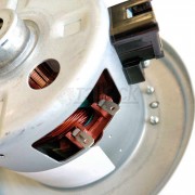 Двигатель пылесоса 1400W, D135мм, d115мм, H113мм, h50мм, клеммы вместе, 230V, v1167