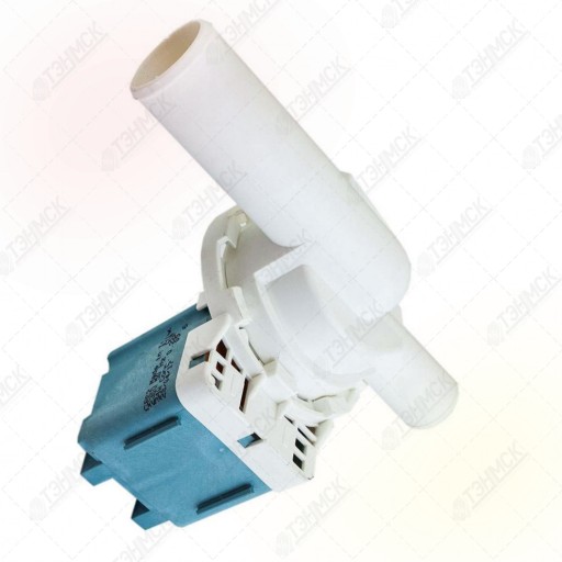 Сливной насос (помпа) 34W, Ronco для Bosch, Siemens, Ardo, Beko, LG, с улиткой, клеммы сзади раздельно, на 8 защелках, 220V (PMP007AD), Р007