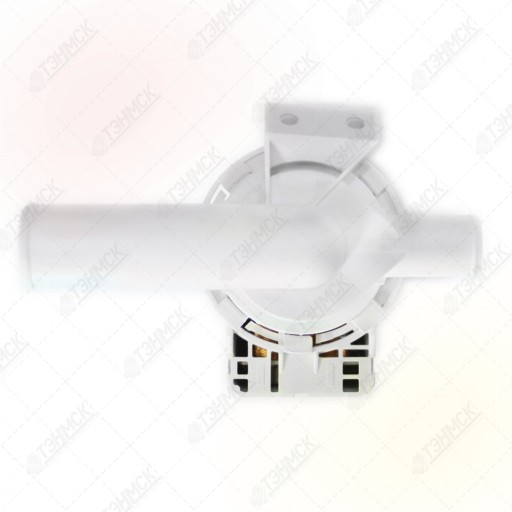 Сливной насос (помпа) 34W, Ronco для Bosch, Siemens, Ardo, Beko, LG, с улиткой, клеммы сзади раздельно, на 8 защелках, 220V (PMP007AD), Р007